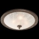 Maytoni-C906-CL-04-R - Aritos - Big Pattern Frosted Glass Ceiling Lamp -Bronze
