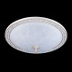 Maytoni-C906-CL-04-W - Aritos - Big Pattern Frosted Glass Ceiling Lamp -White