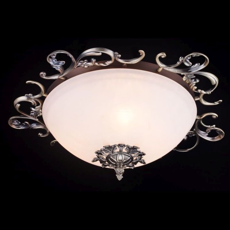 Ceiling Lights - Speria - Small Frosted Glass Ceiling Light -Bronze Maytoni-C900-CL-03-R - Speria - Small Frosted Glass Ceiling Light -Bronze