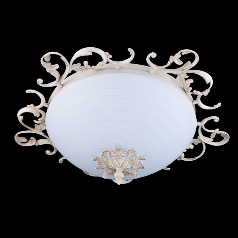 Maytoni-C900-CL-03-W - Speria - Small Frosted Glass Ceiling Light -Cream