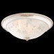 Ceiling Lights - Diametrik - Medium Pattern Frosted Glass Flush -White gold Maytoni-C907-CL-03-W - Diametrik - Medium Pattern Frosted Glass Flush -White gold