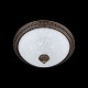 Ceiling Lights - Pascal - Small Pattern Frosted Glass Ceiling Lamp -Bronze Maytoni-C908-CL-03-R - Pascal - Small Pattern Frosted Glass Ceiling Lamp -Bronze