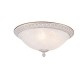 Ceiling Lights - Pascal - Small Pattern Frosted Glass Ceiling Lamp -White Maytoni-C908-CL-03-W - Pascal - Small Pattern Frosted Glass Ceiling Lamp -White