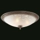Ceiling Lights - Pascal - Big Pattern Frosted Glass Ceiling Lamp -Bronze Maytoni-C908-CL-04-R - Pascal - Big Pattern Frosted Glass Ceiling Lamp -Bronze