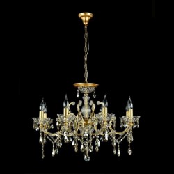 Sevilla - Gold 8 Light Chandelier with Crystal Sevilla - Gold 8 Light Chandelier with Crystal