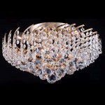 Karolina - Gold 6 Light Ceiling Lamp with Crystal Karolina - Gold 6 Light Ceiling Lamp with Crystal
