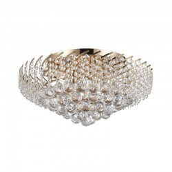 Karolina - Gold 9 Light Ceiling Lamp with Crystal Karolina - Gold 9 Light Ceiling Lamp with Crystal