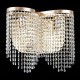 Crystal & Acrylic - Toils - Crystal 2 Light Wall Lamp -Gold Maytoni-DIA600-02-G - Toils - Crystal 2 Light Wall Lamp -Gold
