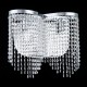 Crystal & Acrylic - Toils - Crystal 2 Light Wall Lamp -Nickel Maytoni-DIA600-02-N - Toils - Crystal 2 Light Wall Lamp -Nickel