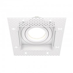 Atom - Adjustable White Plaster-in Recessed Downlight