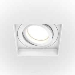 Atom - Adjustable White Plaster-in Recessed Downlight