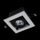 Spot & Downlights - Metal Modern - White Square Single Recessed Light Maytoni-DL008-2-01-W - Metal Modern - White Square Single Recessed Light