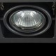 Spot & Downlights - Metal Modern - Black Square Single Recessed Light Maytoni-DL008-2-01-B - Metal Modern - Black Square Single Recessed Light