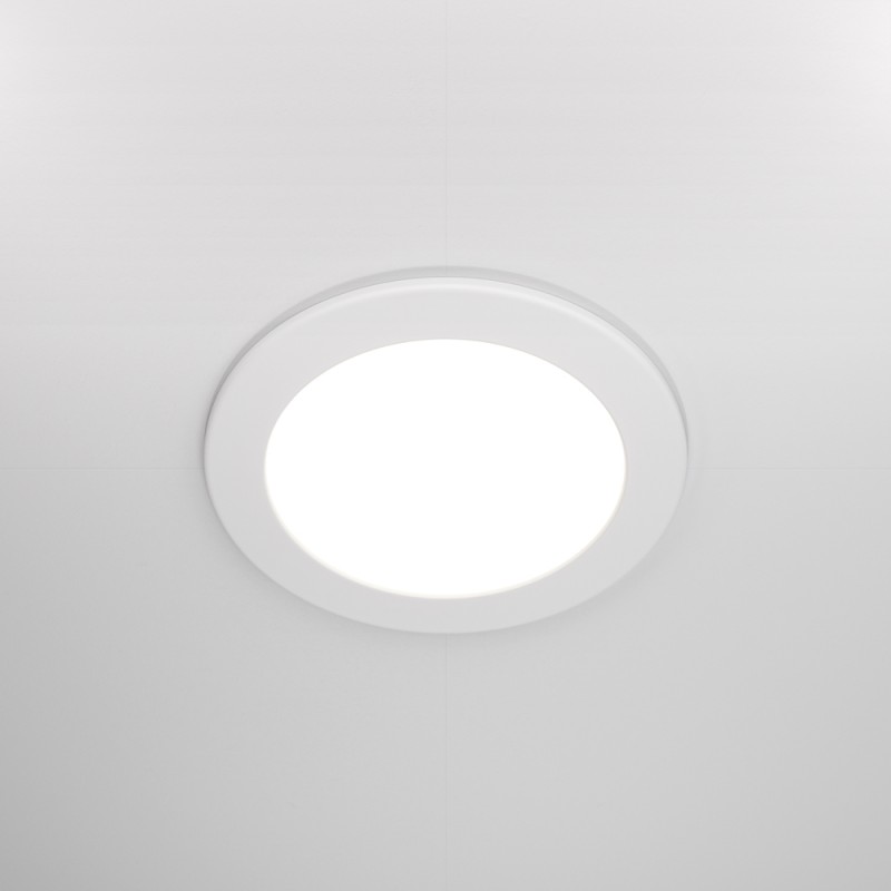 Maytoni-DL016-6-L12W - Stockton - Bathroom LED CCT Recessed Downlight Ø 17 cm