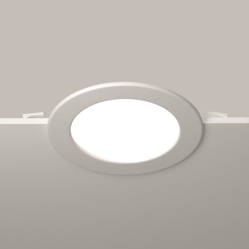 Maytoni-DL017-6-L18W3-4-6K - Stockton - Bathroom LED CCT Recessed Downlight Ø 18 cm