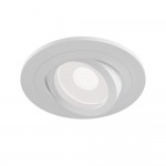 Atom - Adjustable White Recessed Downlight Ø 9.2 cm