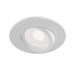 Atom - Adjustable White Recessed Downlight Ø 9.2 cm