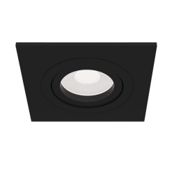 Atom - Adjustable Matt Black Recessed Downlight 9.2 cm
