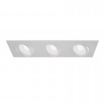 Atom - Adjustable White 3 Light Recessed Downlight  Atom - Adjustable White 3 Light Recessed Downlight