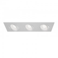 Atom - Adjustable White 3 Light Recessed Downlight 