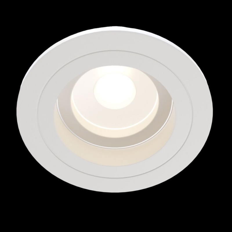 Maytoni-DL025-2-01W - Atom - Adjustable White Recessed Downlight Ø 9.2 cm