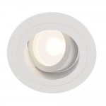 Atom - Adjustable White Recessed Downlight Ø 9.2 cm