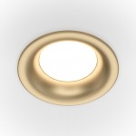 Slim - Matt Gold Recessed Downlight Ø 8.5 cm