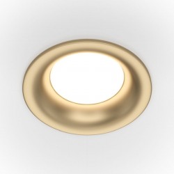 Slim - Matt Gold Recessed Downlight Ø 8.5 cm