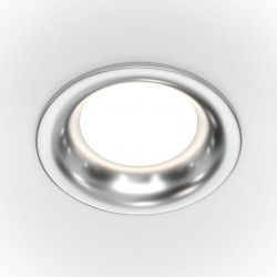 Slim - Silver Recessed Downlight Ø 8.5 cm