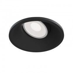 Dot - Adjustable Black Recessed Downlight