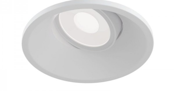 Maytoni DL028-2-01W Dot - Adjustable White Recessed Downlight