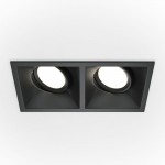 Dot - Adjustable Twin Black Recessed Downlights Dot - Adjustable Twin Black Recessed Downlights