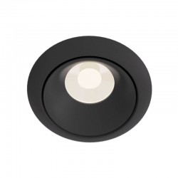 Yin - Black Recessed Downlight Ø 9.8 cm