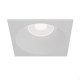 Maytoni-DL033-2-01W - Zoom - Square White Recessed Downlight 8.5 cm