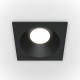 Maytoni-DL033-2-01B - Zoom - Square Black Recessed Downlight 8.5 cm