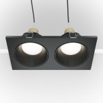 Zoom - Bathroom Twin Black Recessed Downlight Zoom - Bathroom Twin Black Recessed Downlight