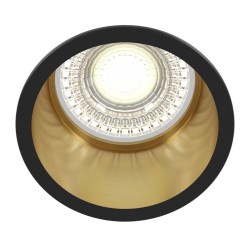 Reif - Black & Gold Recessed Downlight Ø 6.8 cm Reif - Black & Gold Recessed Downlight Ø 6.8 cm
