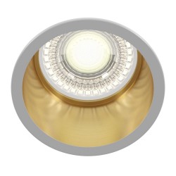 Reif - White & Gold Recessed Downlight Ø 6.8 cm Reif - White & Gold Recessed Downlight Ø 6.8 cm