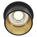 Reif - Black & Gold Recessed Downlight Ø 6.8 cm Reif - Black & Gold Recessed Downlight Ø 6.8 cm