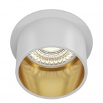Reif - White & Gold Recessed Downlight Ø 6.8 cm