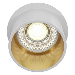 Reif - White & Gold Recessed Downlight Ø 6.8 cm Reif - White & Gold Recessed Downlight Ø 6.8 cm