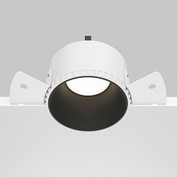 Share - Matt Black Plaster-in Recessed Downlight Ø 7.5 cm Share - Matt Black Plaster-in Recessed Downlight Ø 7.5 cm