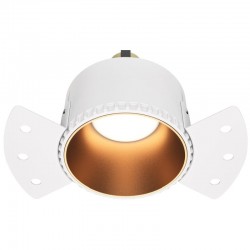 Share - Matt Gold Plaster-in Recessed Downlight Ø 7.5 cm Share - Matt Gold Plaster-in Recessed Downlight Ø 7.5 cm