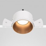 Share - Matt Gold Plaster-in Recessed Downlight Ø 7.5 cm