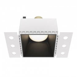 Share - Matt Black Plaster-in Recessed Downlight Ø 6.9 cm Share - Matt Black Plaster-in Recessed Downlight Ø 6.9 cm