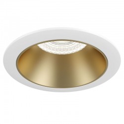 Share - White & Gold Recessed Downlight Ø 8.6 cm