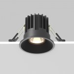 Round - Black LED Recessed Downlight Ø 6 cm Round - Black LED Recessed Downlight Ø 6 cm