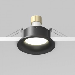 Slim - Bathroom Black Recessed Downlight Ø 8.5 cm Slim - Bathroom Black Recessed Downlight Ø 8.5 cm
