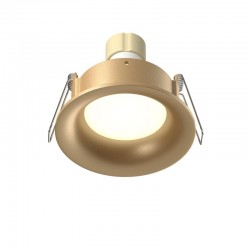 Slim - Bathroom Matt Gold Recessed Downlight Ø 8.5 cm Slim - Bathroom Matt Gold Recessed Downlight Ø 8.5 cm