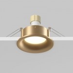 Slim - Bathroom Matt Gold Recessed Downlight Ø 8.5 cm Slim - Bathroom Matt Gold Recessed Downlight Ø 8.5 cm